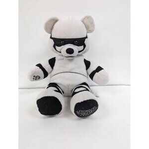 Build A Bear storm Trooper white black The Force Awakens 16" Plush Soft Stuffed